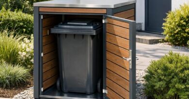 Mülltonnenbox 1er: Die clevere Lösung für mehr Ordnung und Platzersparnis im Außenbereich