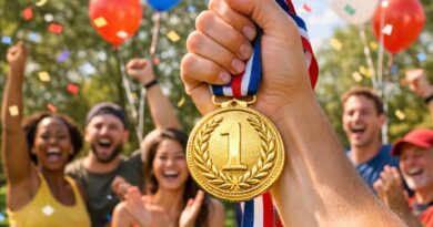 Glänzende Anerkennung für echte Sieger – gestalten Sie Ihre persönliche Auszeichnung mit Charakter